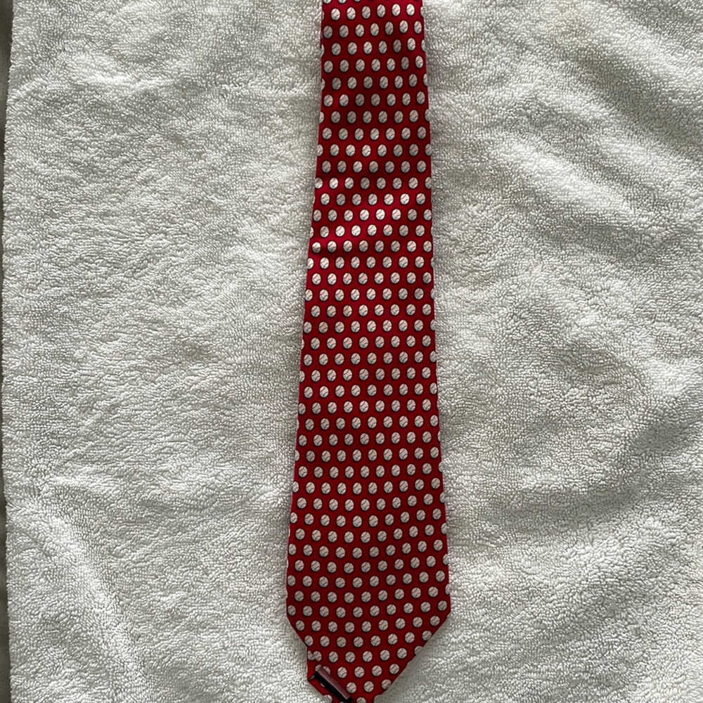Boys Vineyard Vines Tie - Baseballs!